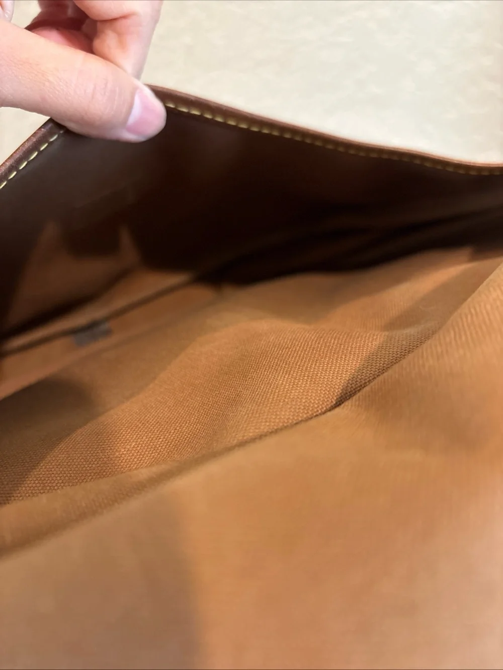 Louis Vuitton FH0950 Saumur 30 Brown Monogram Crossbody Bag - Picture 9 of 16